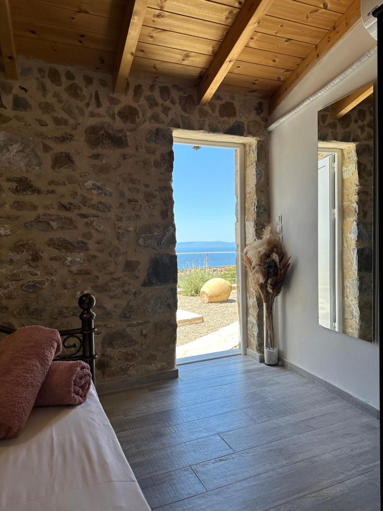 Villa Somatiana- Traditional Stone House , West Mani Thalámai Exteriör bild